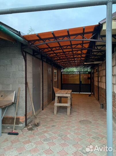 Козырек из поликарбоната Навес