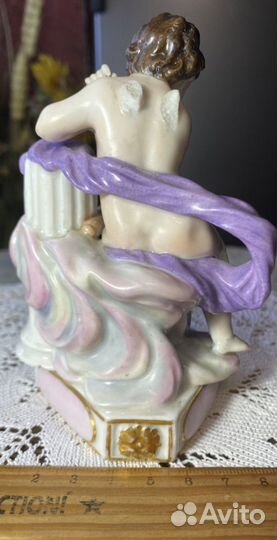 Фарфоровая фигурка,фабрики Попова,редкая
