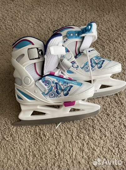Коньки 26-30 раздвижные