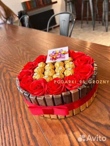 Торт подарочный (мерси и ферреро роше)