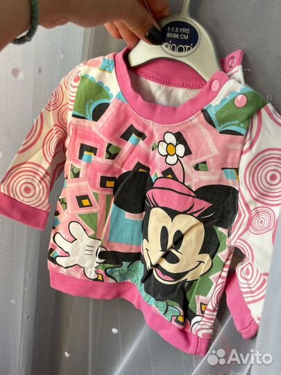 Боди для девочки 74 80