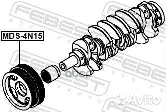 Шкив коленвала / mitsubishi L200,triton,strada