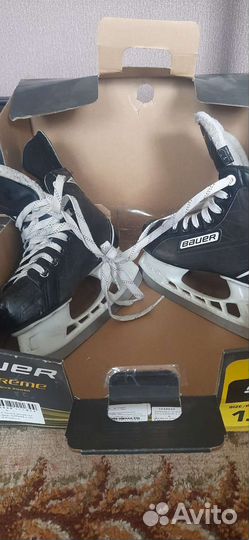 Хоккейные коньки bauer