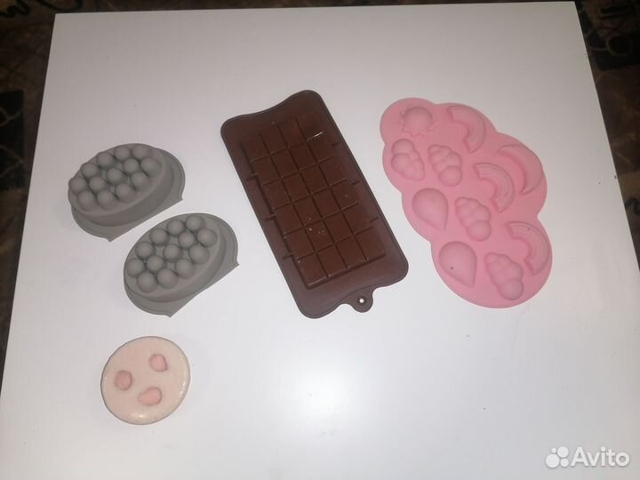 Силиконовые формы для мыла или шоколада