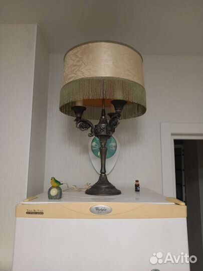 Настольная лампа СССР винтаж бронза
