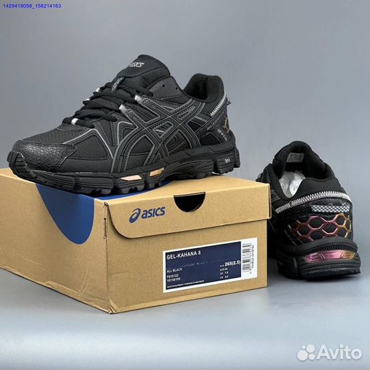 Кроссовки Asics Gel-Kahana 8 Black Gore-Tex (Арт.77407)