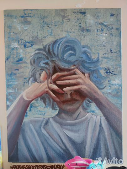 Интерьерная картина маслом 