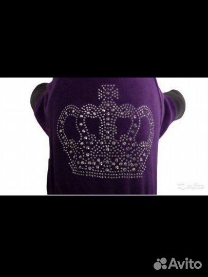 Одежда для собак / Комбинезон велюровый