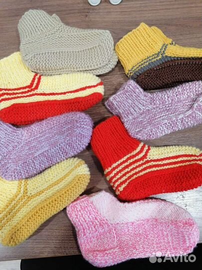 Носки вязаные детские