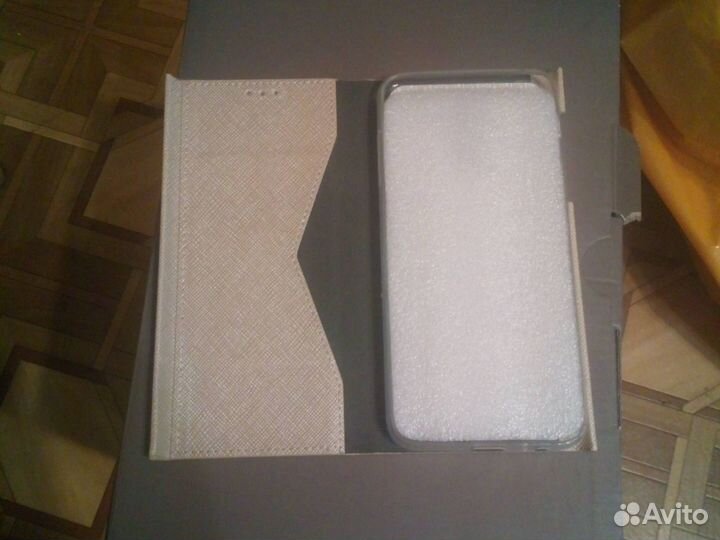 Чехол книжка для телефона Samsung A6 + премиум