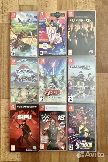 Игры Nintendo switch