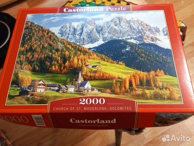 Пазл 2000 штук, серия castorland puzzle