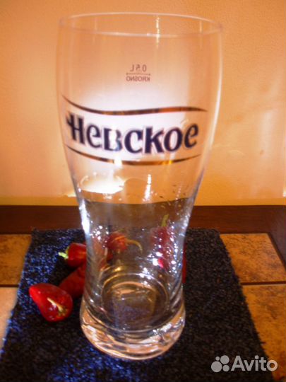 Коллекционный пивной стакан 