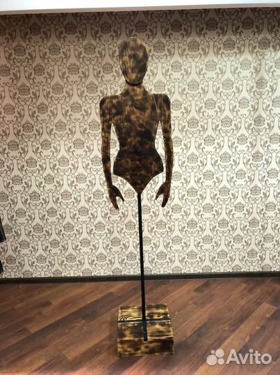 Манекены дизайнерскиие в стиле лофт 3 штуки