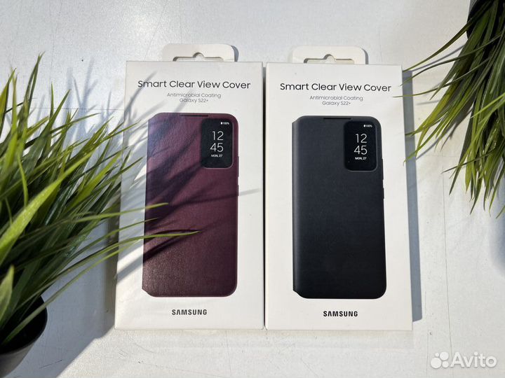 Чехол книжка Samsung SMART Clear View S22+