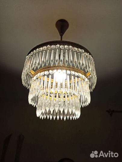 Хрустальная люстра СССР
