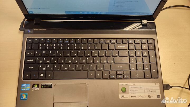 Acer aspire 5750g