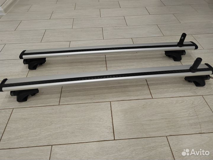 Багажник на рейлинги Thule 969, упоры Thule 757