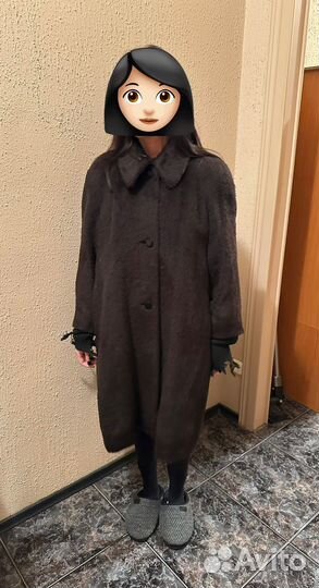 Пальто женское альпака