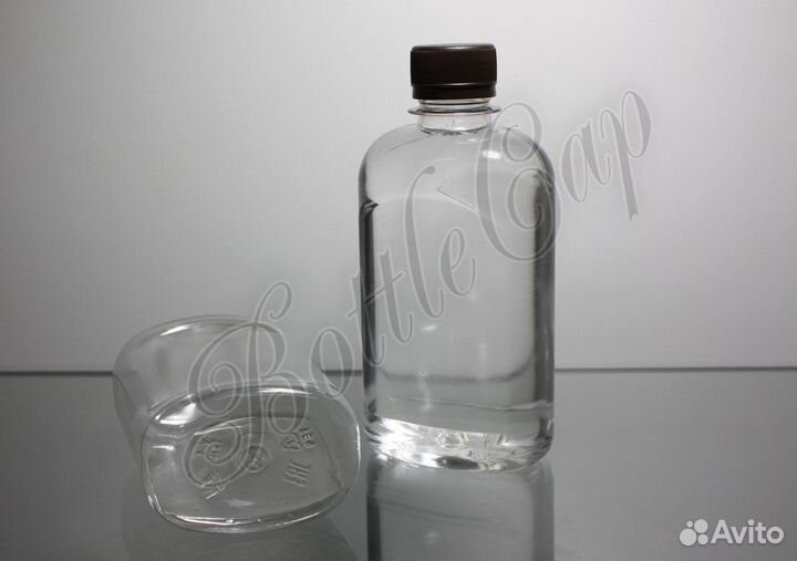 Пластиковая бутылка (флакон) пэт 300 мл фляга