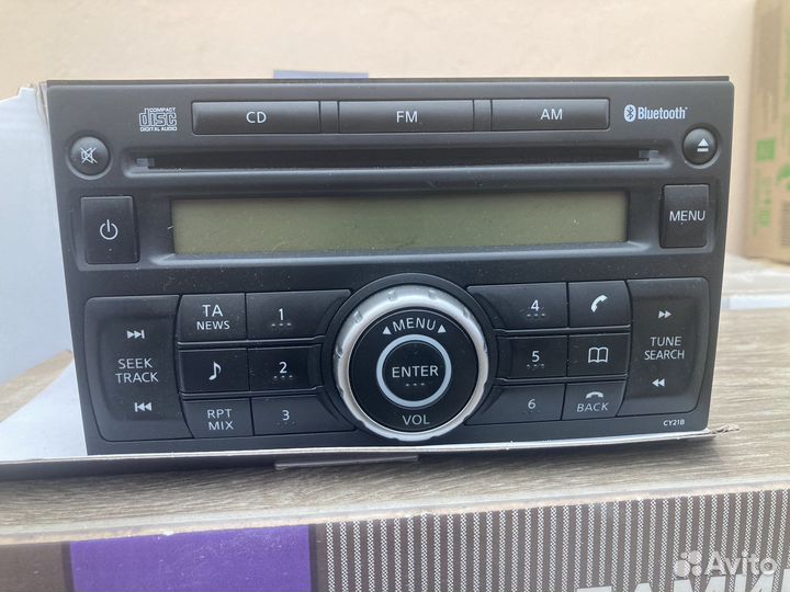 Магнитола nissan tiida 2010