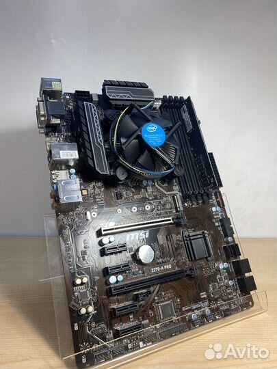 Материнская плата с процессором Z270 MSI