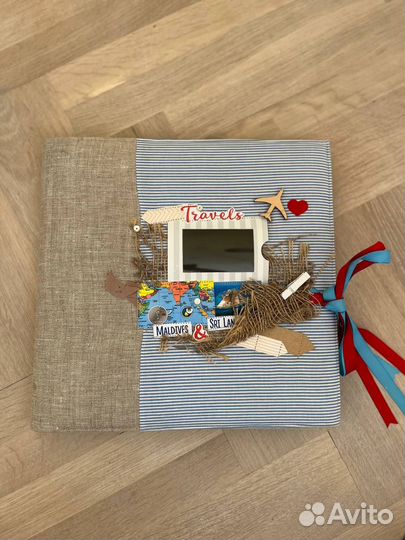 Альбом ручной работы (скрапбукинг) Путешествия