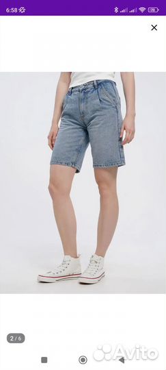 Джинсовые шорты