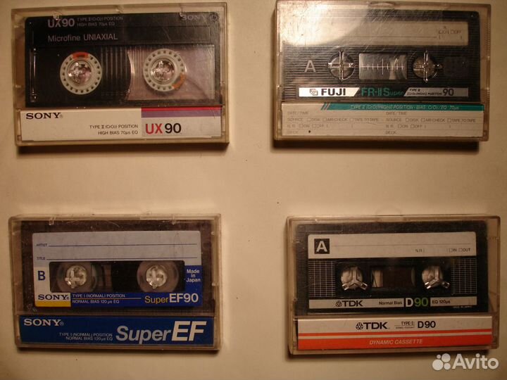 Аудио кассеты, аудиокассеты магнитофонные, МК-90