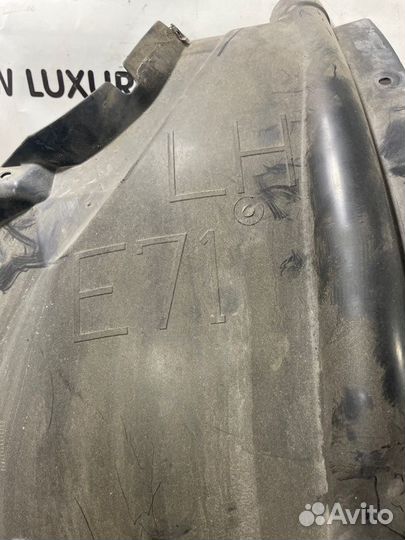 Подкрылок передний левый Bmw Х6 3.0 N55B30 2011