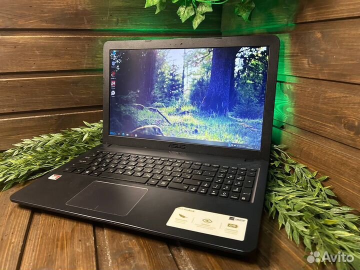 Ноутбук для работы Asus A4-9125/4gb/128 gb ssd