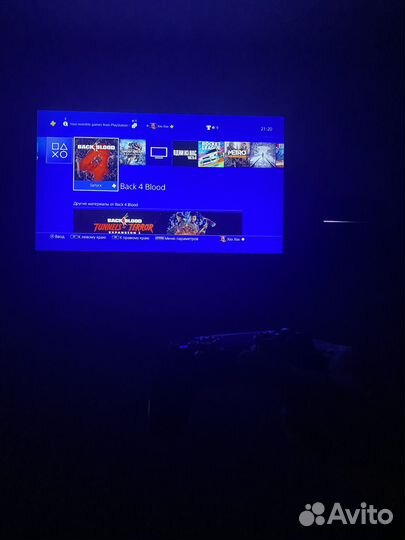 Игровая приставка ps4 с играми