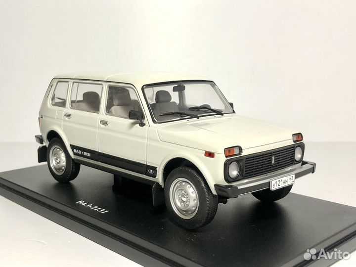 Модель автомобиля ваз 2131 нива пятидверка 1:24