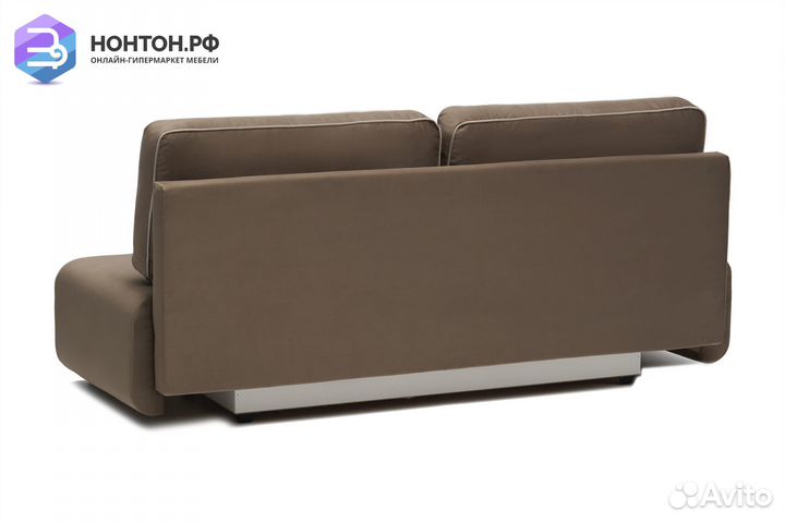 Диван еврокнижка Нео коричневый