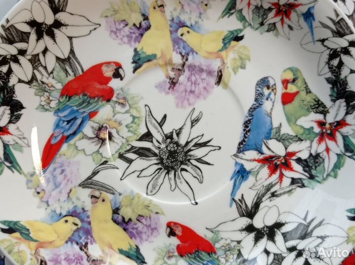 Новый Чайный сервиз Птицы 2 персоны French Garden