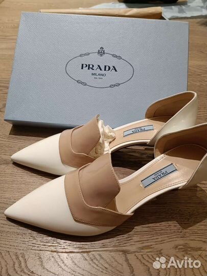 Туфли prada 38.5, оригинал