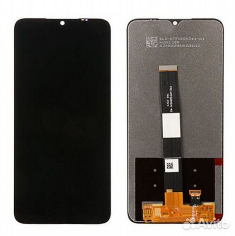 Дисплей для Xiaomi Redmi 9a, 9c NFC тачскрин черны