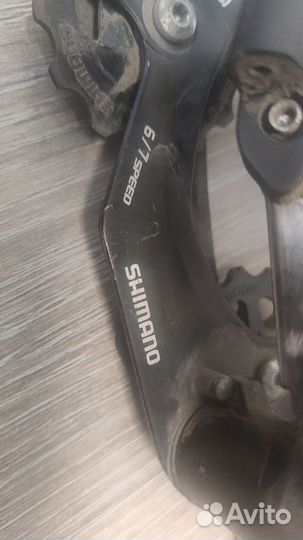 Переключатель скоростей shimano tourney SL-RS45-7R