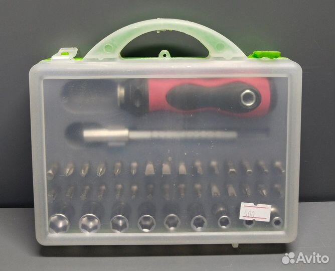 Набор бит и торцевых головок Master Hand