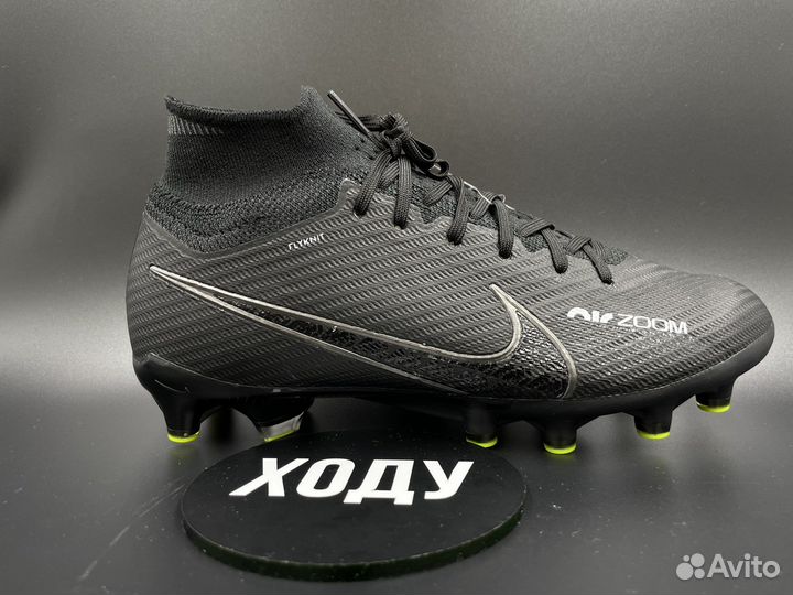 Бутсы детские Nike Air Zoom black 35-39