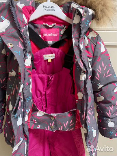 Костюм зимний для девочки 92