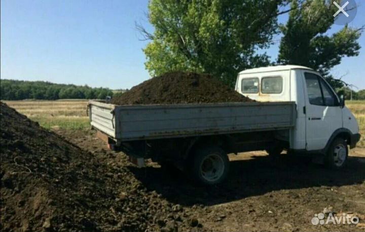 Навоз, песок, пгс. Щебень