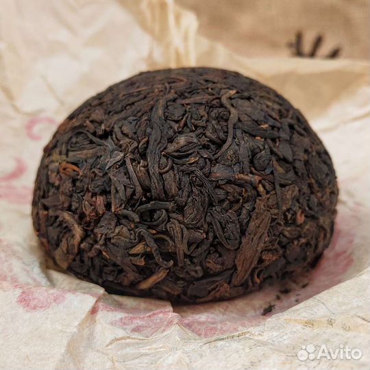 Шу пуэр 2016 года от фабрики Гу И, 100 гр