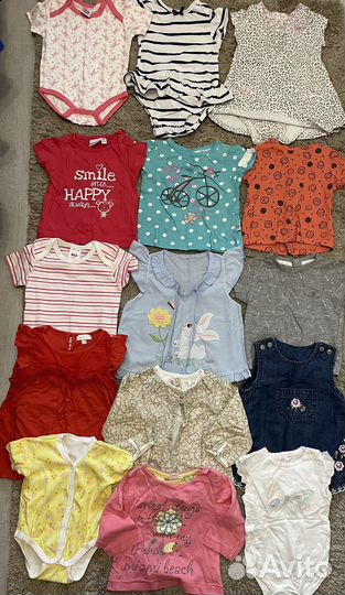 Вещи пакетом для принцессы 68-80