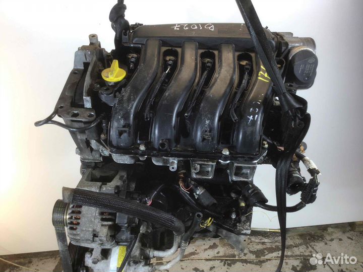 Двигатель Renault Megane 2005 K4m782 1.6