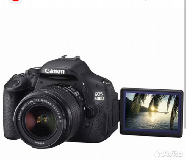 Фотоаппарат canon eos 600d