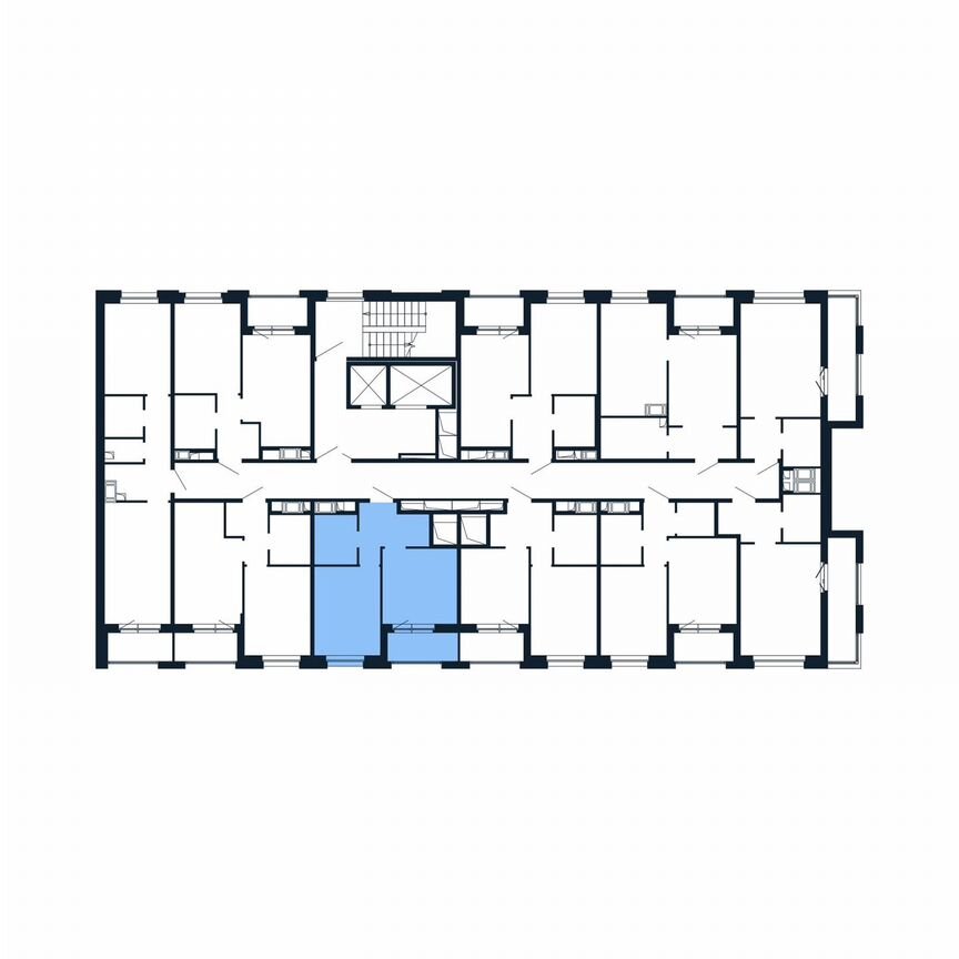 2-к. квартира, 34,6 м², 9/12 эт.