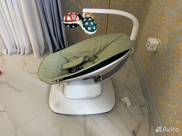 Кресло-качалка 4moms mamaRoo New олива