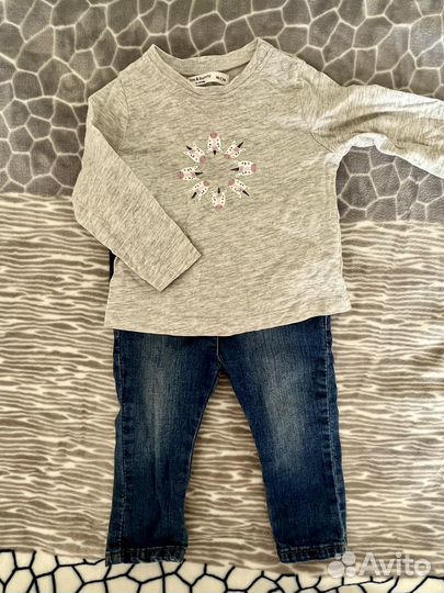 Детские вещи пакетом на девочку 74-80