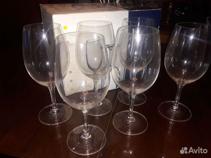 Набор больших бокалов/фужеров Donna